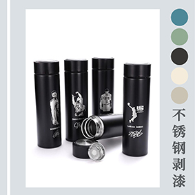保溫杯激光刻字機，金屬打彩激光雕刻機，不銹鋼彩色激光打標